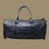 Shivansh Blue Genuine Leather Duffle Weekender Bag-Gs